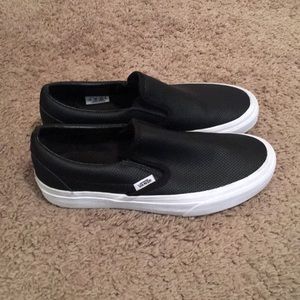 Vans skate shoes.